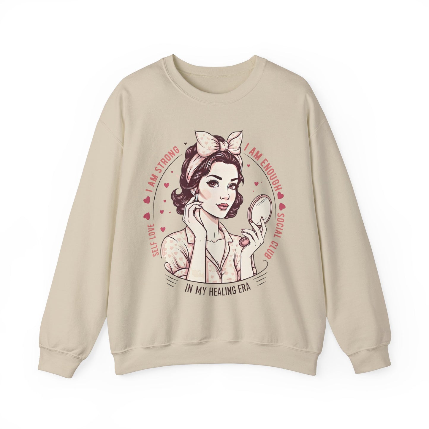 In My Healing Era Heavy Blend™ Crewneck Sweatshirt