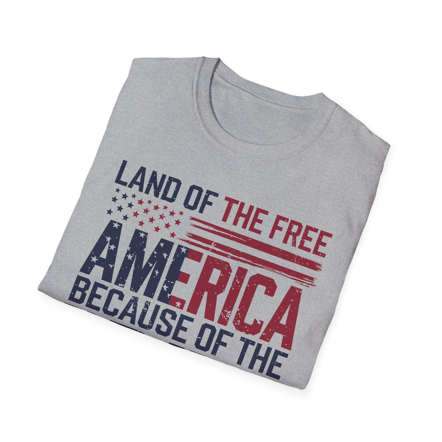 Land Of The Free Softstyle T-Shirt