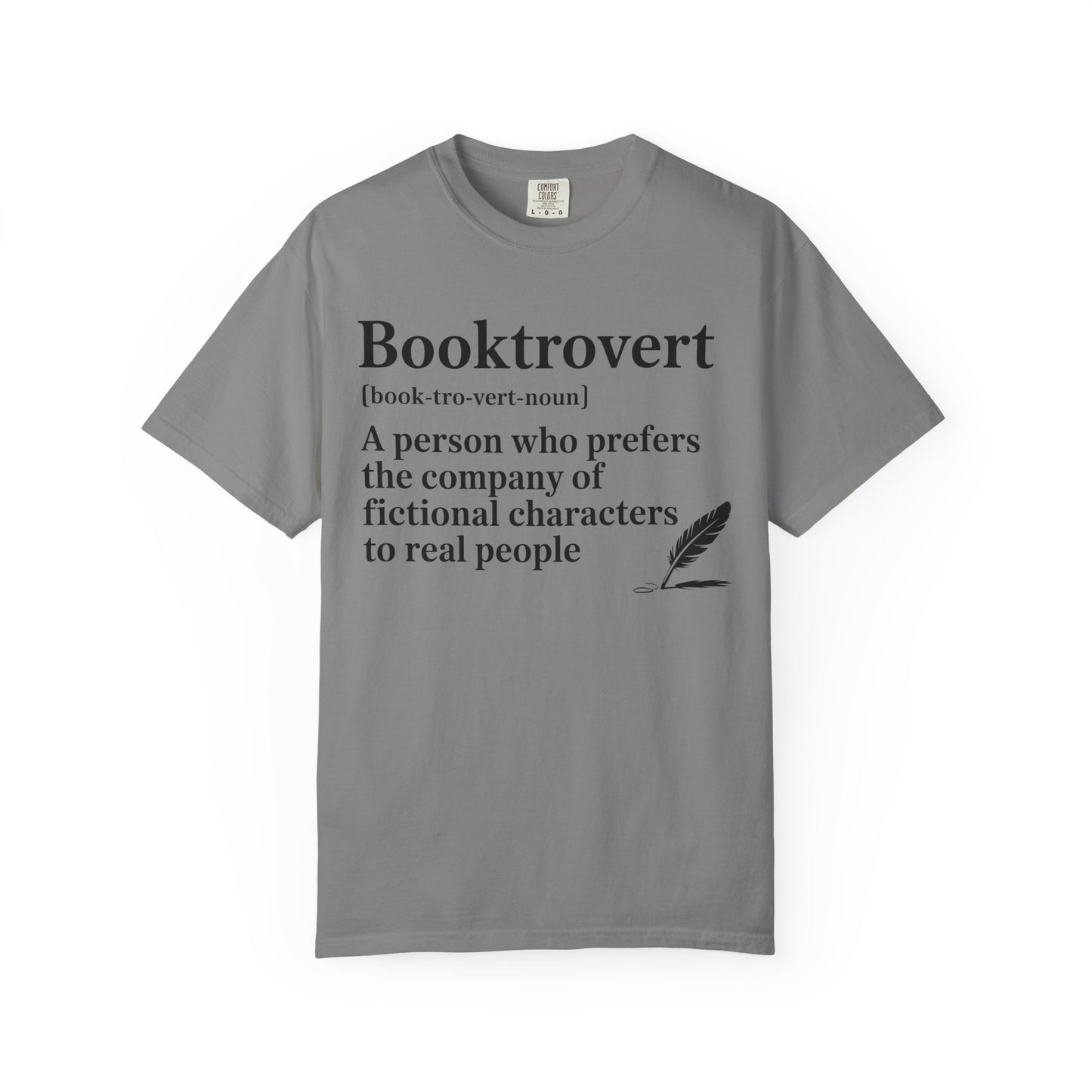 Booktrovert Garment-Dyed T-shirt