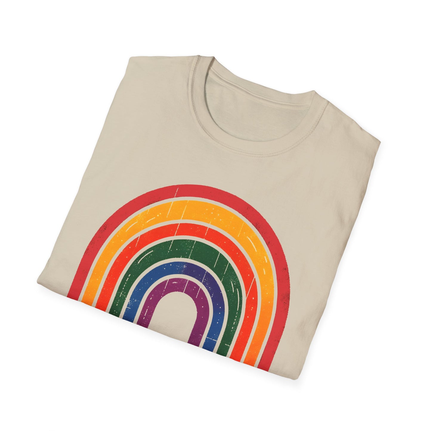 Be Kind Rainbow Softstyle T-Shirt