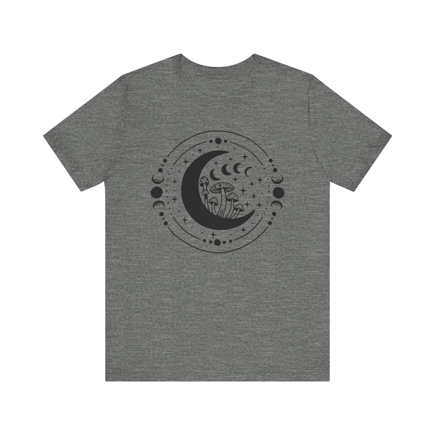 Moon and Mushroom Jersey Short Sleeve Tee