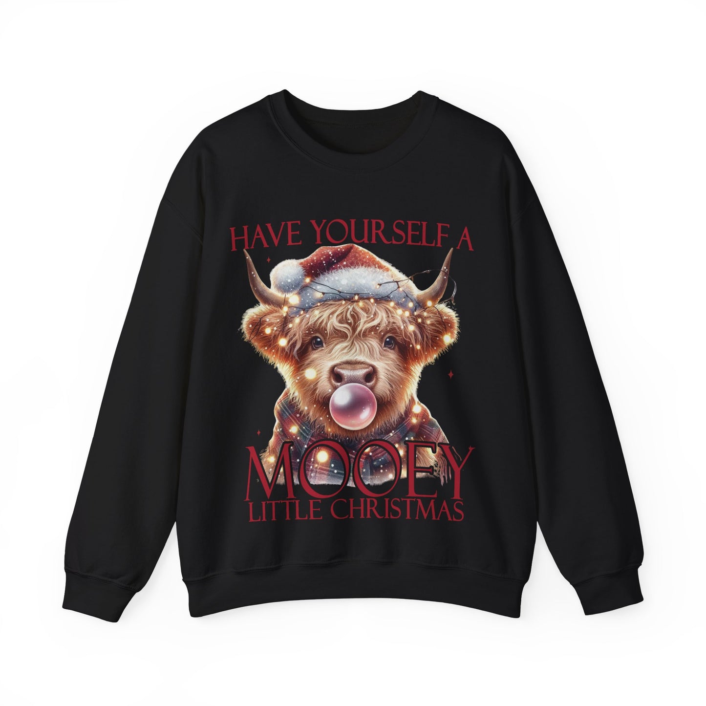Mooey Little Christmas Heavy Blend™ Crewneck Sweatshirt