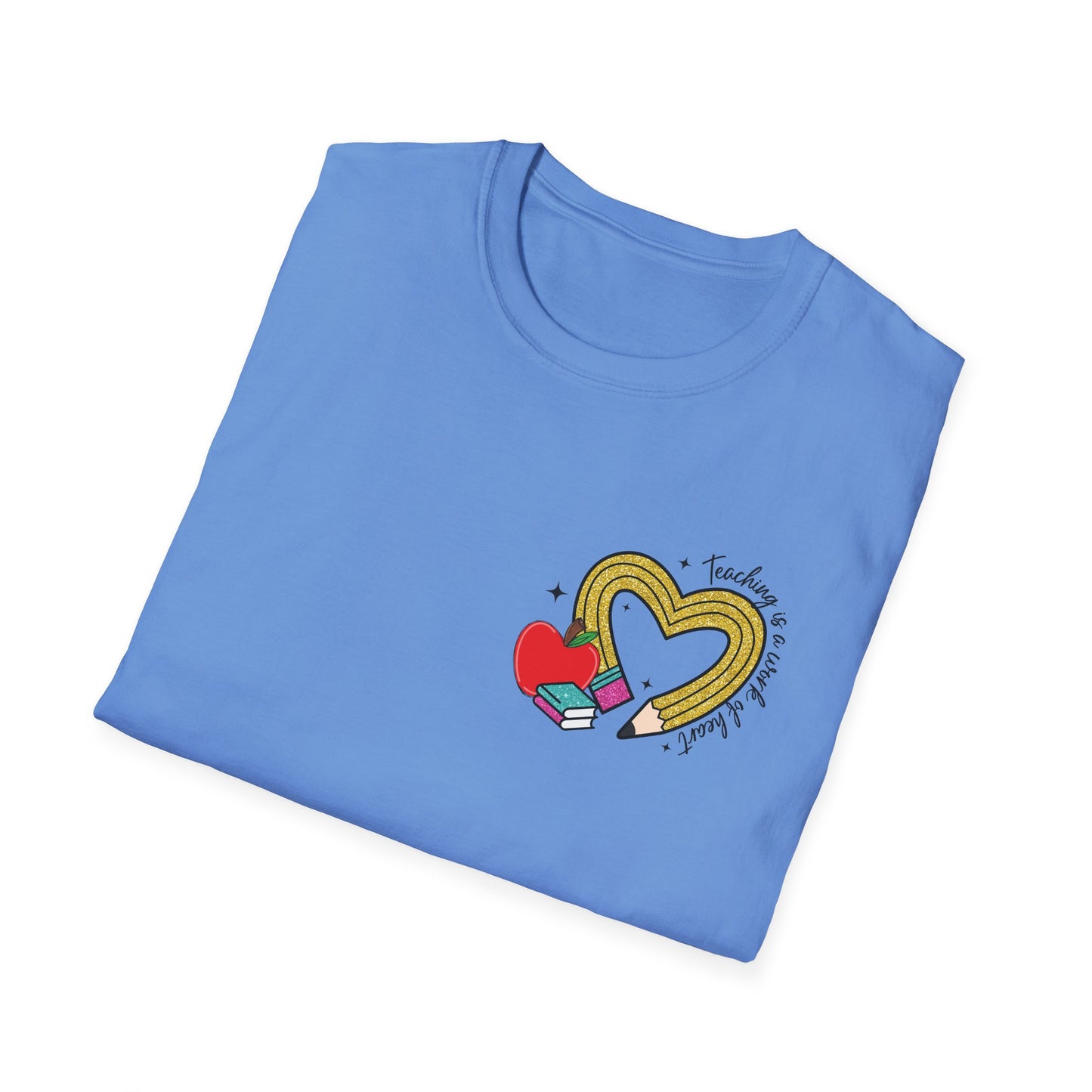 Teaching is a Work of the Heart Softstyle T-Shirt