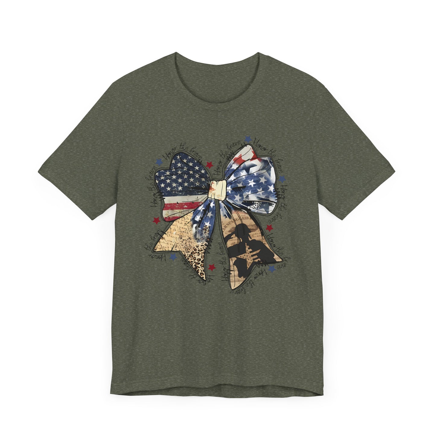 Honor The Brave Jersey Short Sleeve Tee