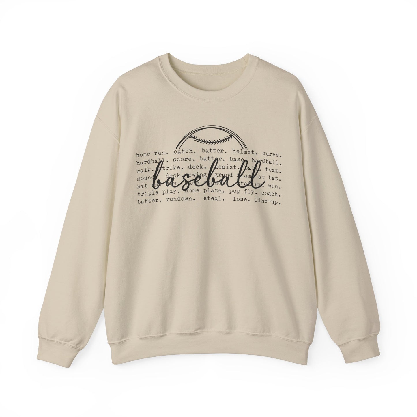 Baseball  Heavy Blend™ Crewneck Sweatshirt