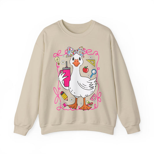 Teacher Goose Heavy Blend™ Crewneck Sweatshirt