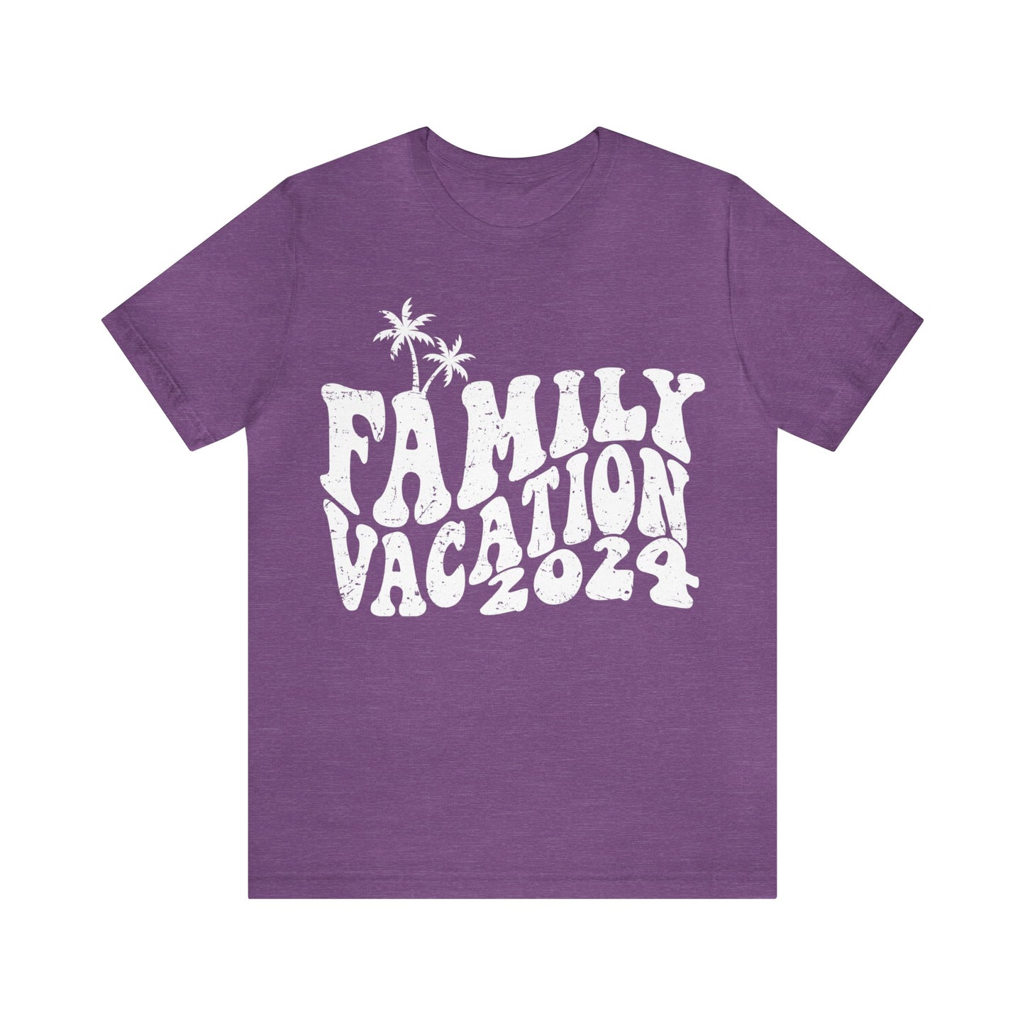 Family Vacation 2024 Jersey Short Sleeve Tee