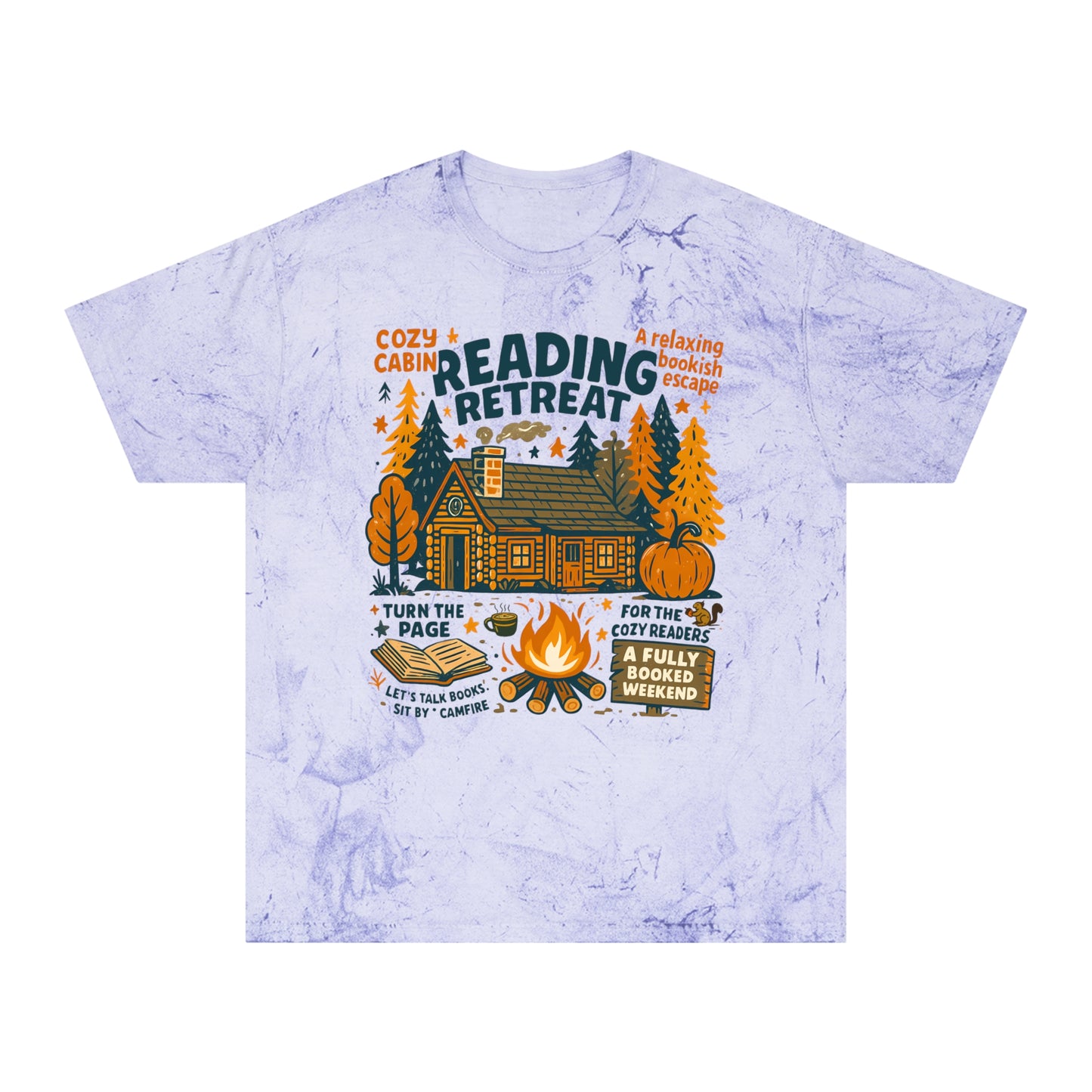Reading Retreat Color Blast T-Shirt