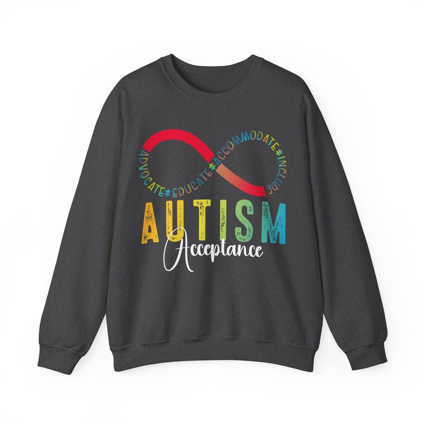 Autism Acceptance Heavy Blend™ Crewneck Sweatshirt