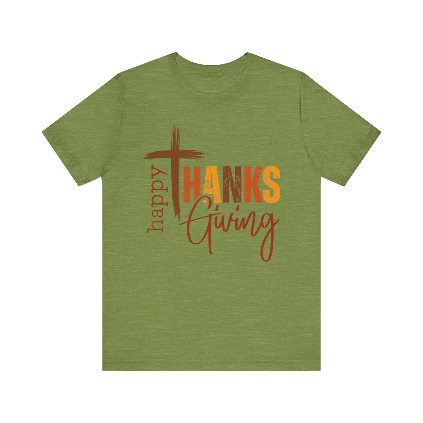 Happy Thanks Giving Jersey Short Sleeve Tee