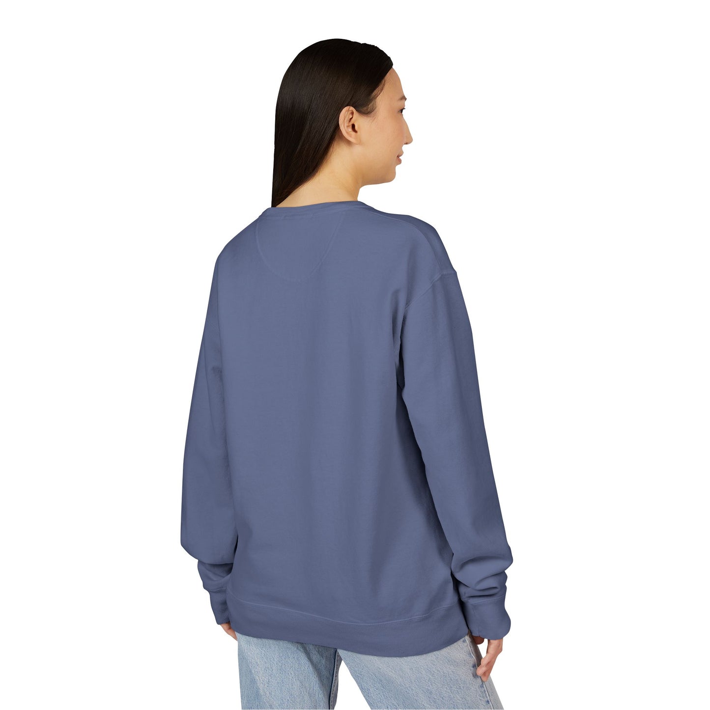 Cats Because People are Creepy ComfortWash® Garment Dyed Crewneck Sweatshirt