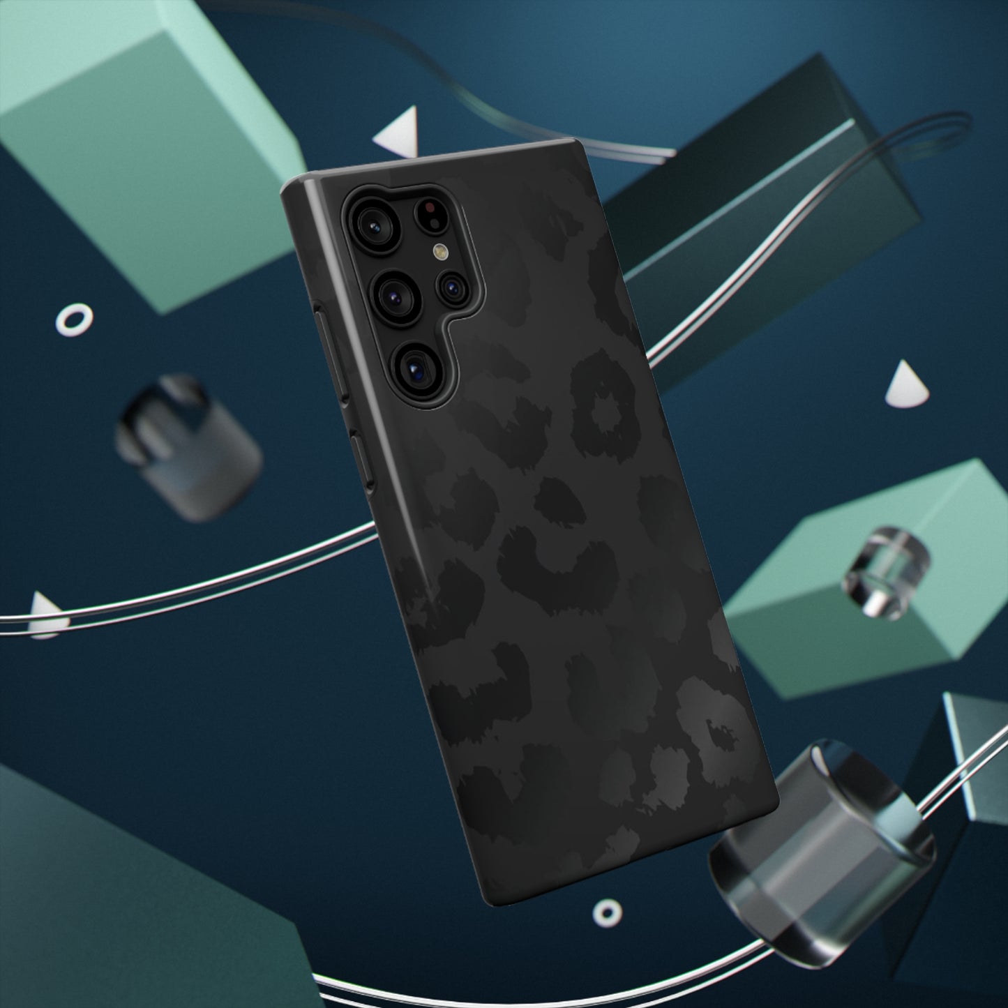 Black Leopard Phone Case