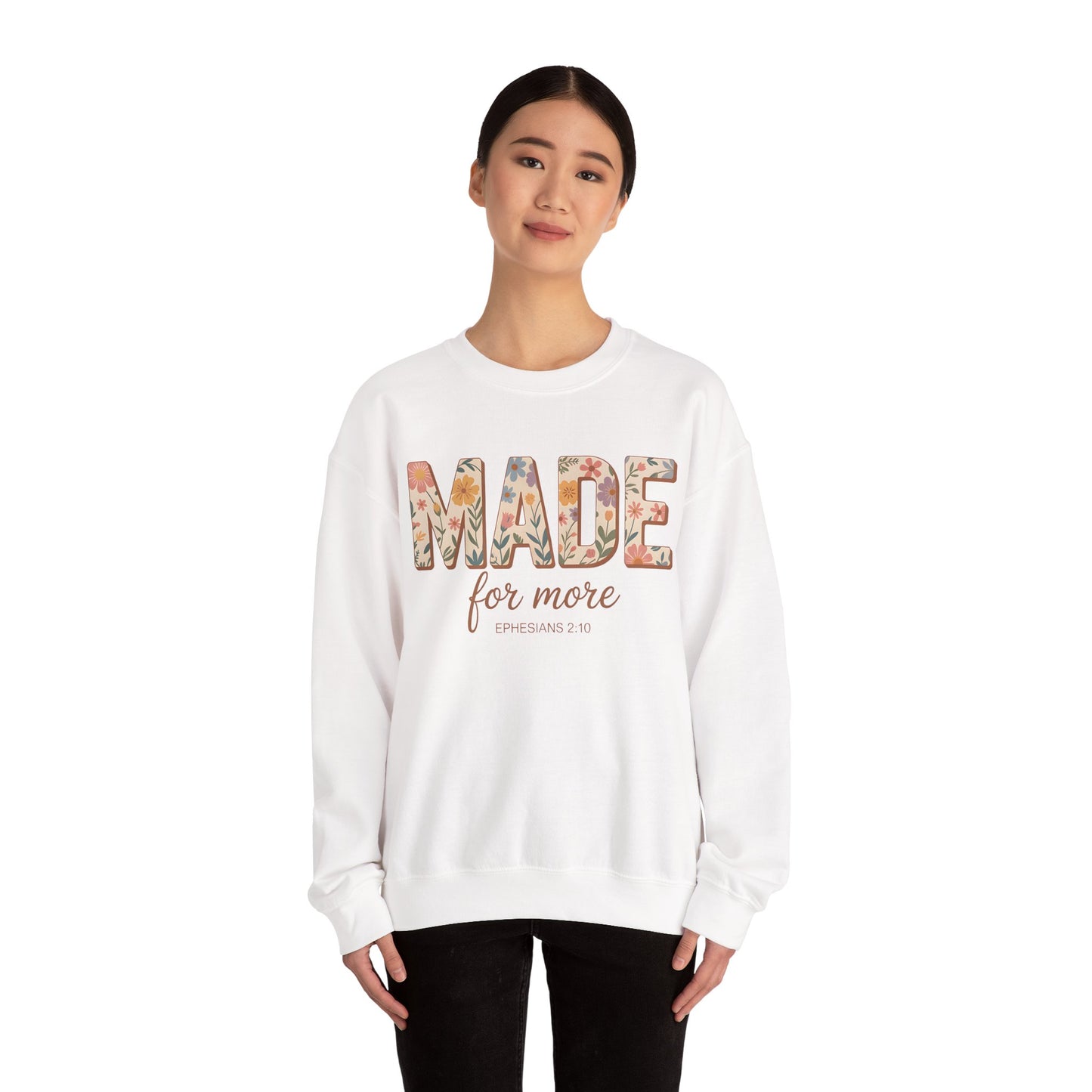 Made For More Heavy Blend™ Crewneck Sweatshirt