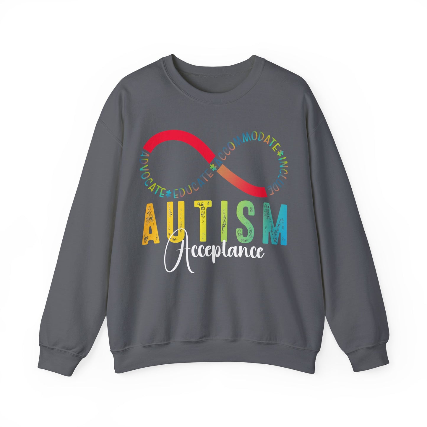Autism Acceptance Heavy Blend™ Crewneck Sweatshirt