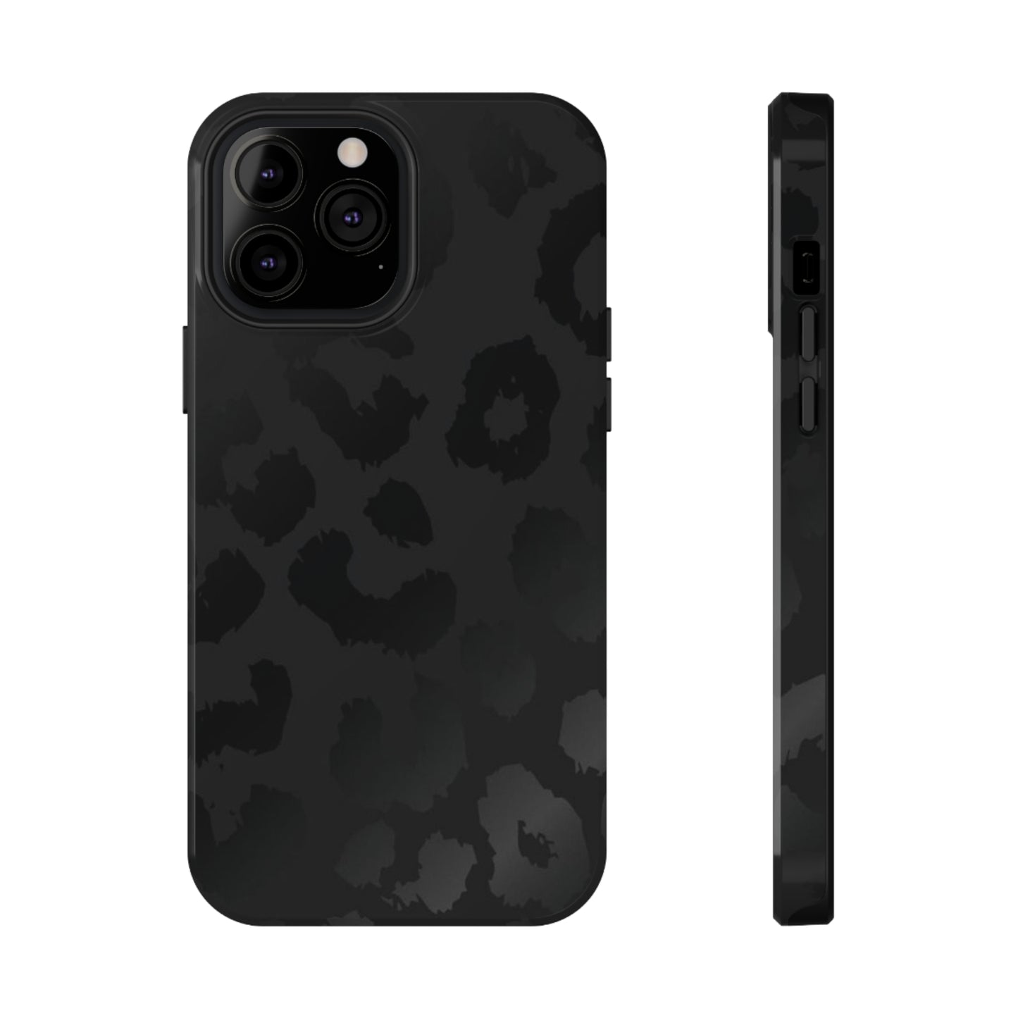 Black Leopard Phone Case