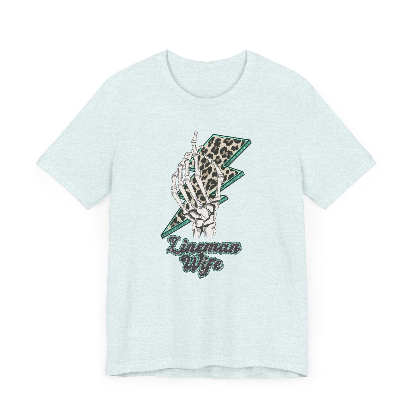 Lineman Wife Jersey Short Sleeve Tee