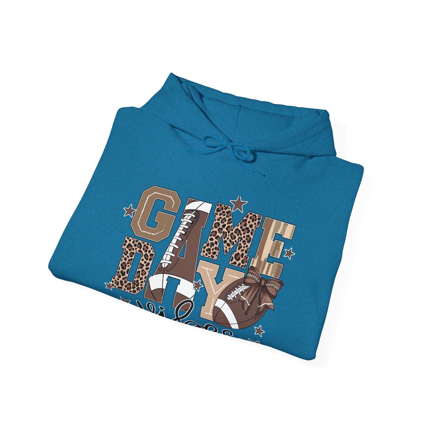 Football Game Day Vibes  Heavy Blend™ Hooded Sweatshirt