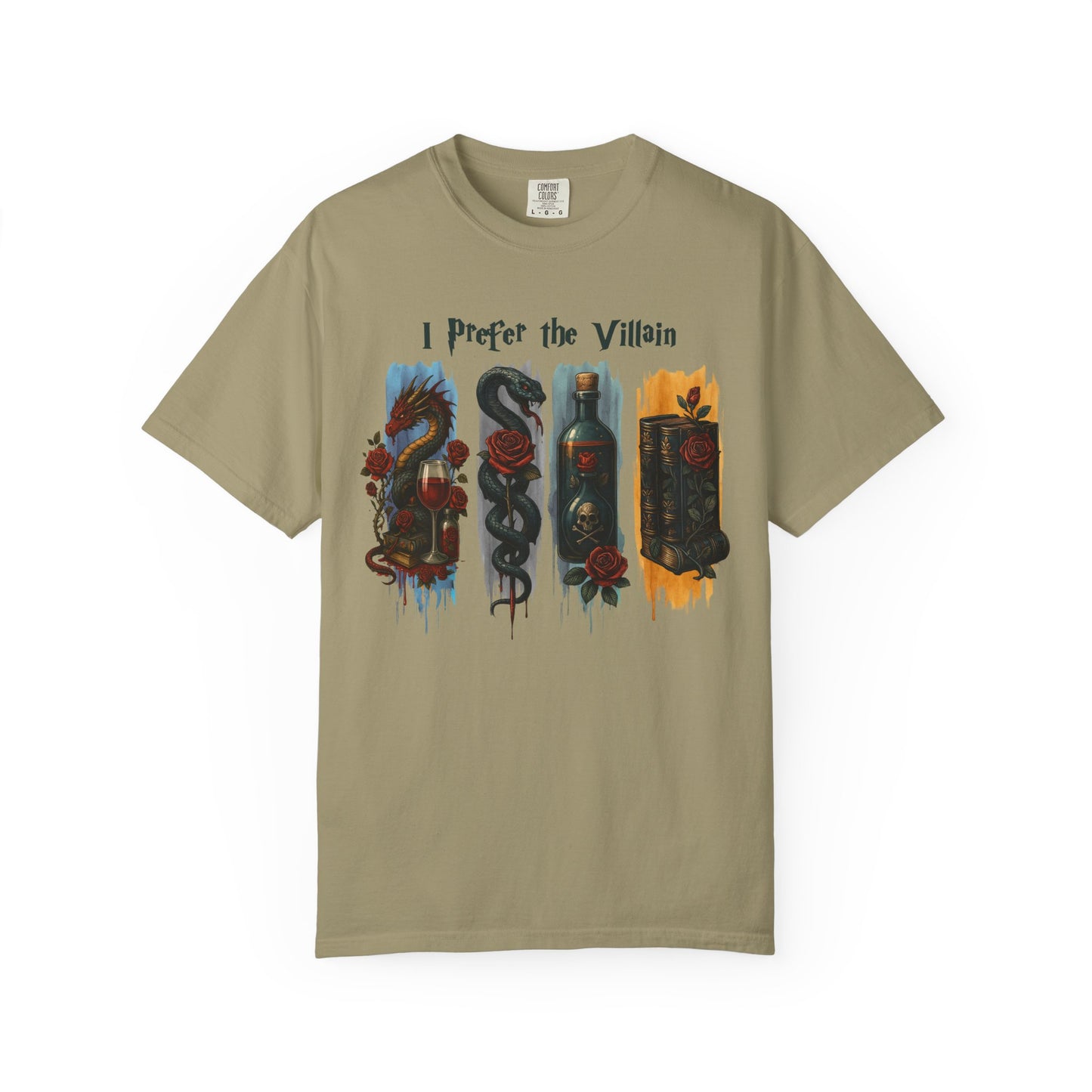 I Prefer The Villains Garment-Dyed T-shirt