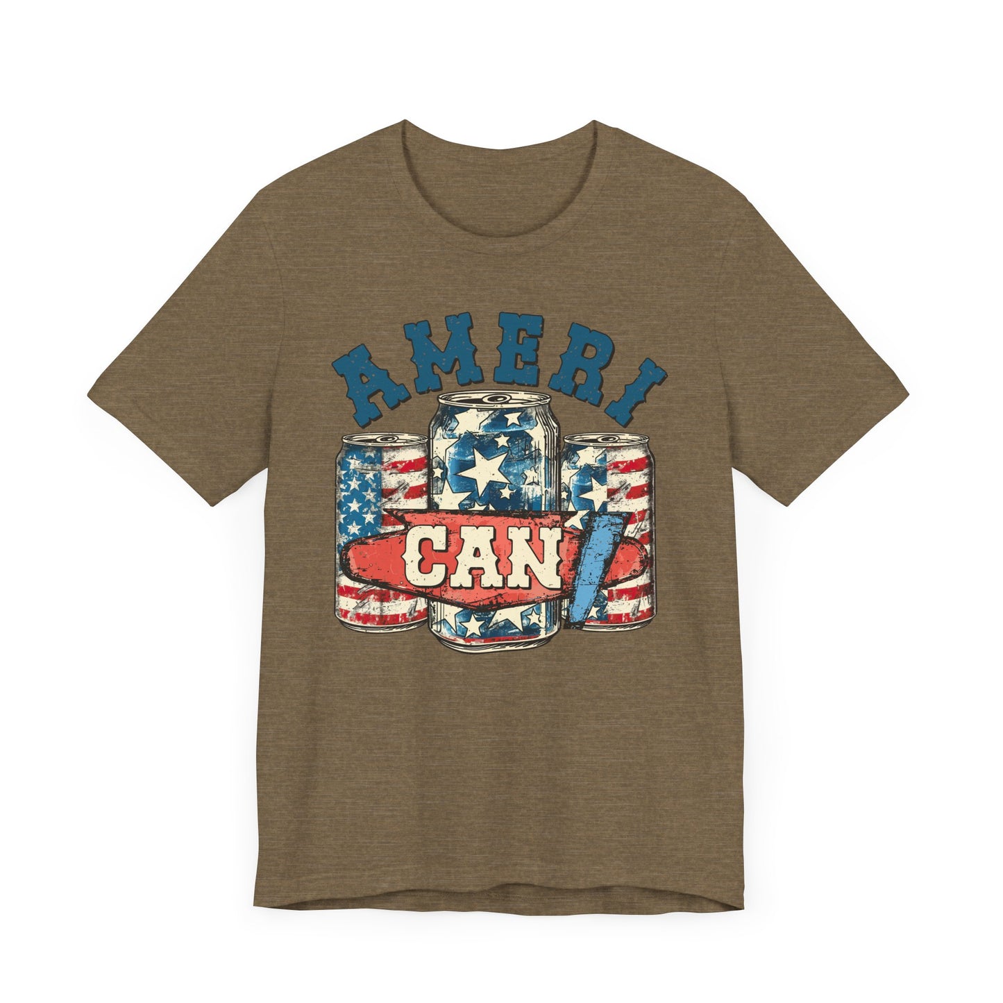 Ameri Can  Jersey Short Sleeve Tee