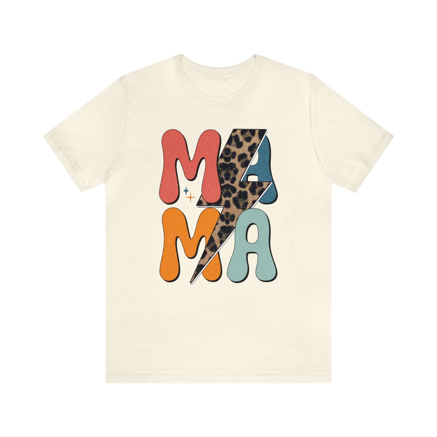 Leopard Lightning Bolt Mama