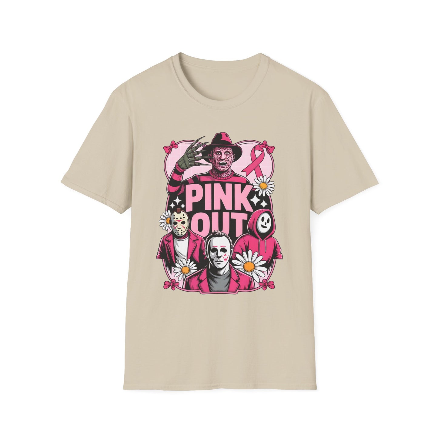 Spooky Pink Out  Softstyle T-Shirt