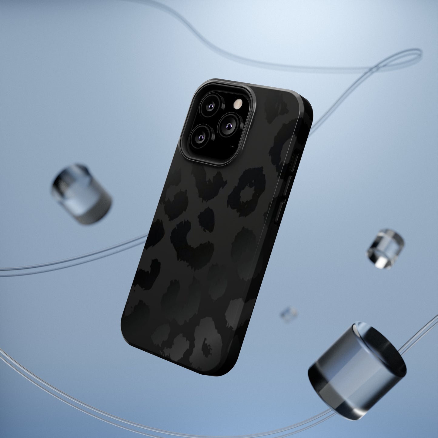 Black Leopard Phone Case
