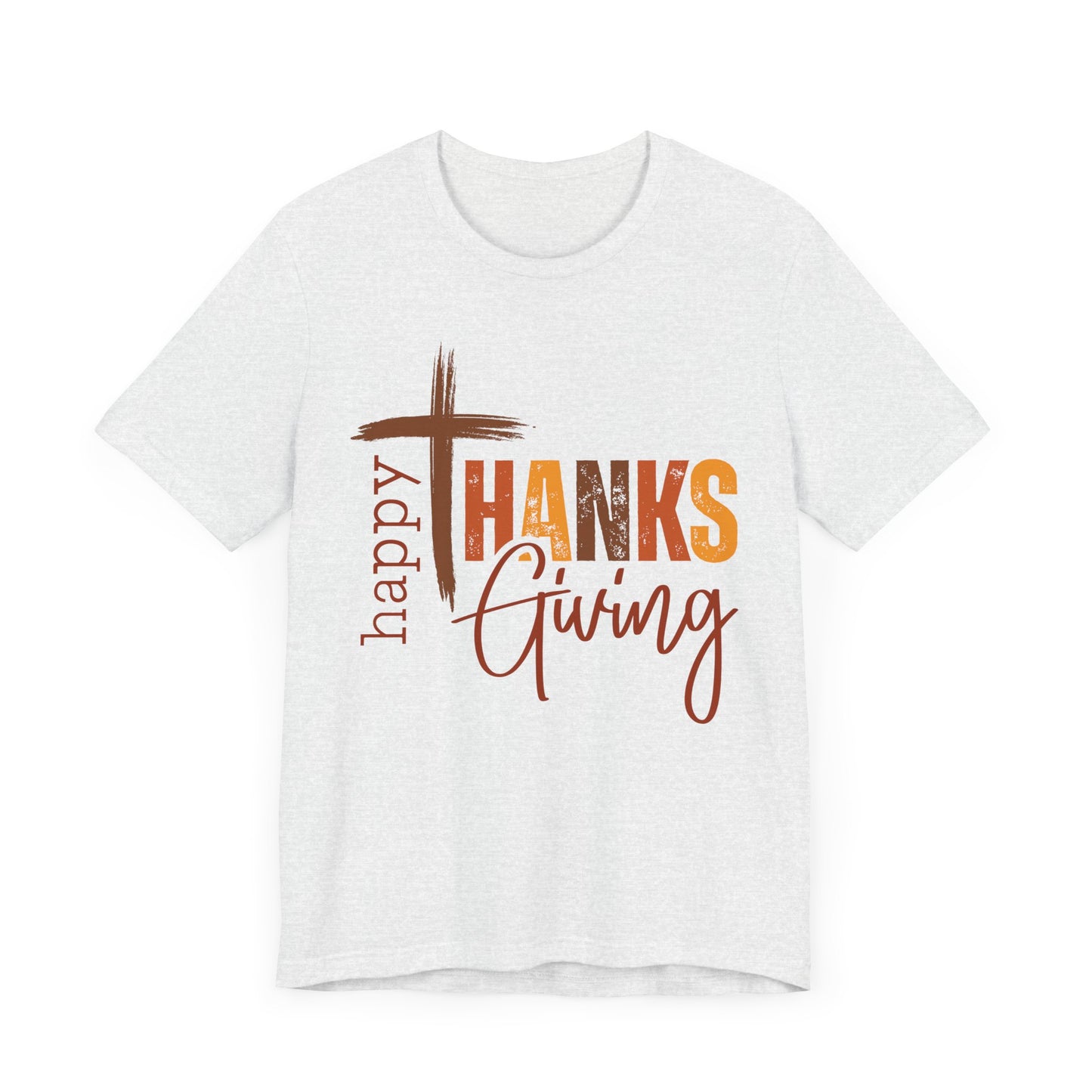 Happy Thanks Giving Jersey Short Sleeve Tee