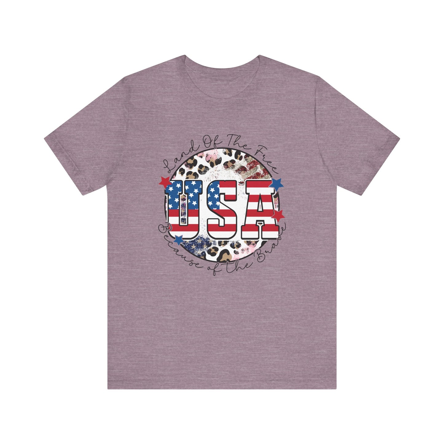 Land Of The Free Jersey Short Sleeve Tee