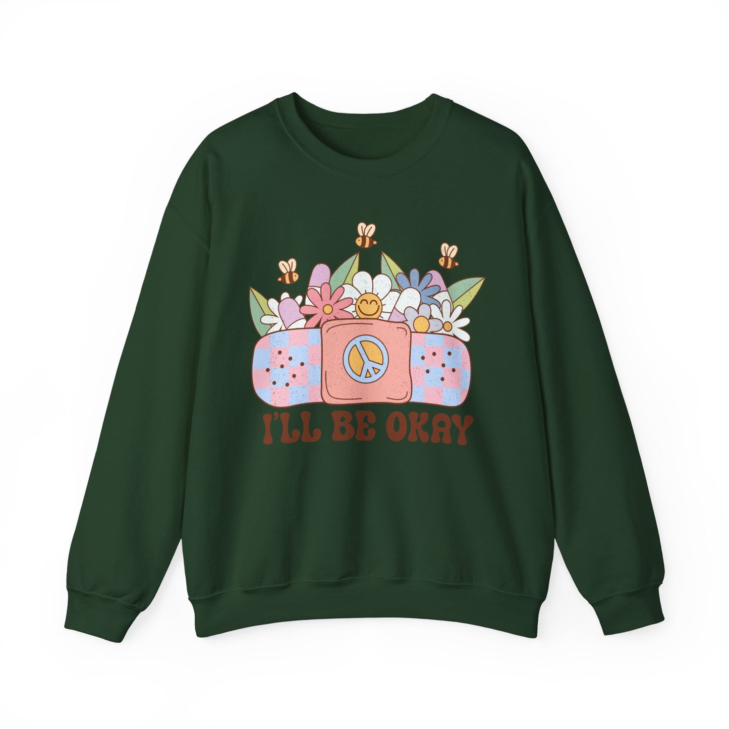 I’ll Be Okay Heavy Blend™ Crewneck Sweatshirt
