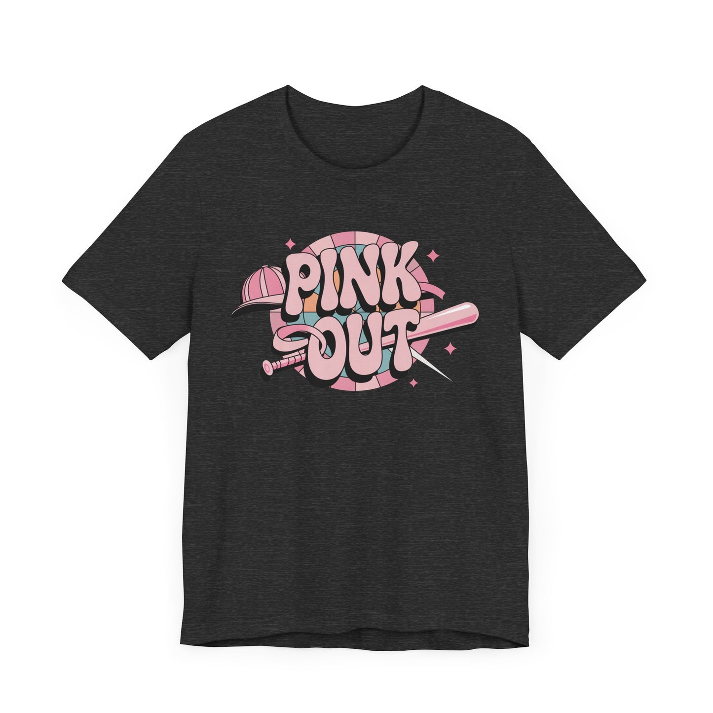 Baseball Pink Out Jersey Short Sleeve Tee
