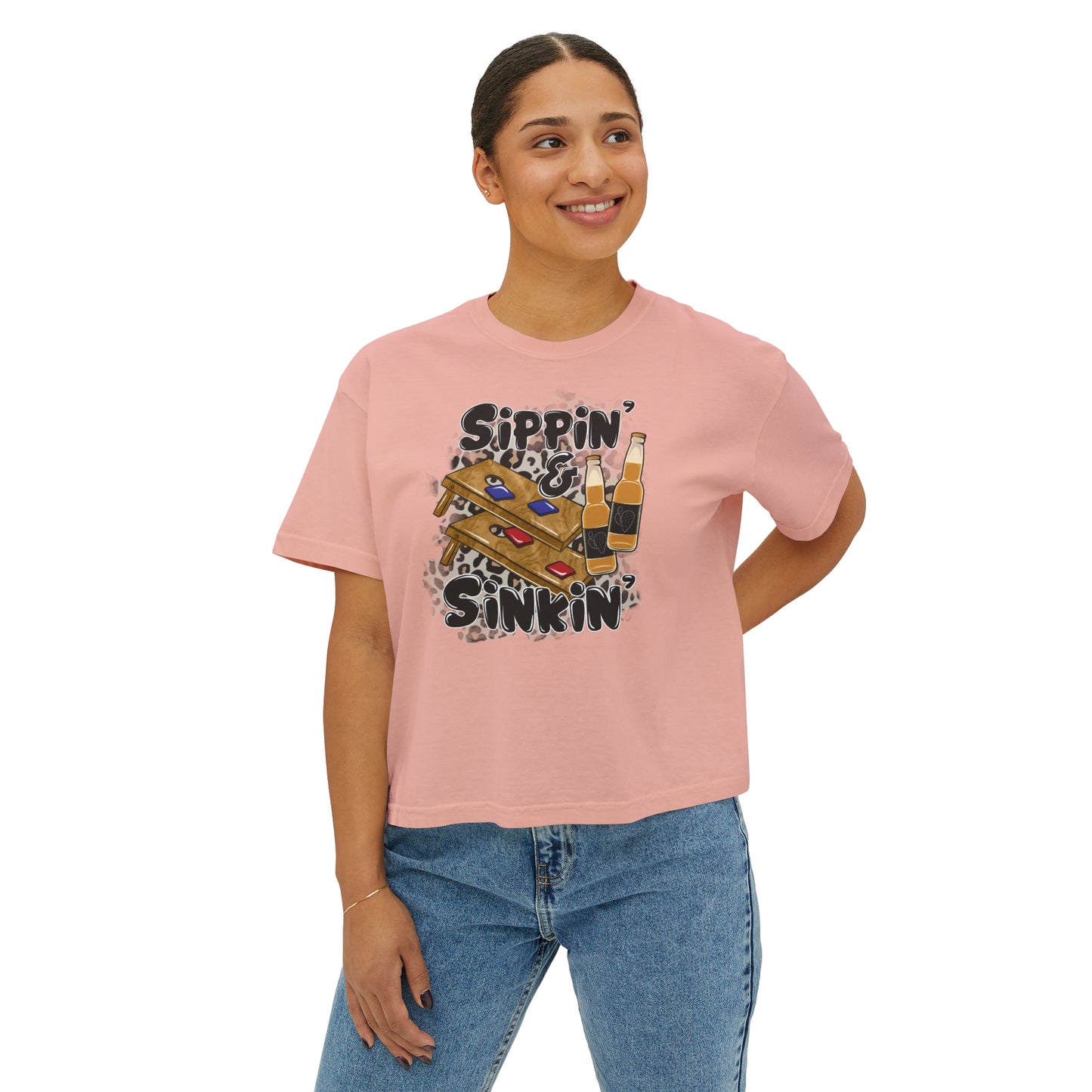 Sippin & Sinkin Women's Boxy Tee