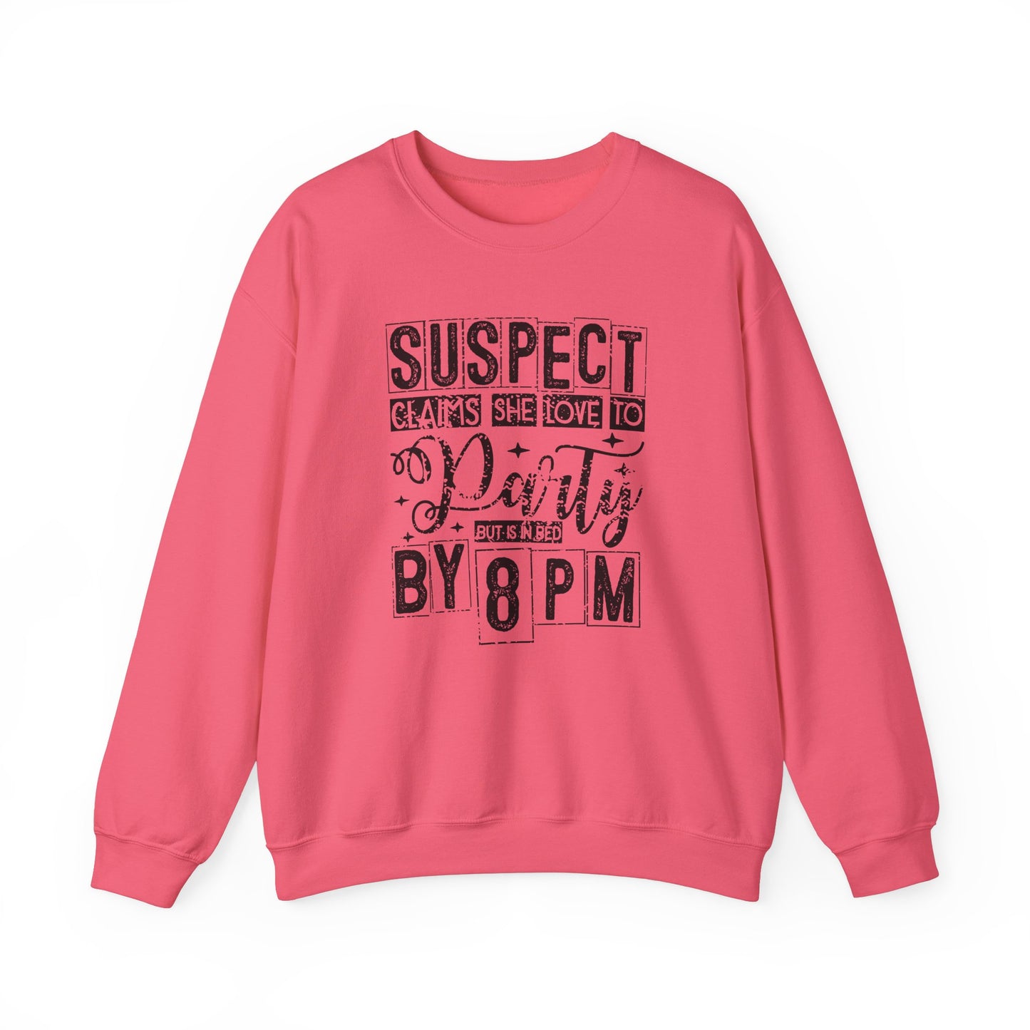 Suspect Claim To Love To Party Heavy Blend™ Crewneck Sweatshirt