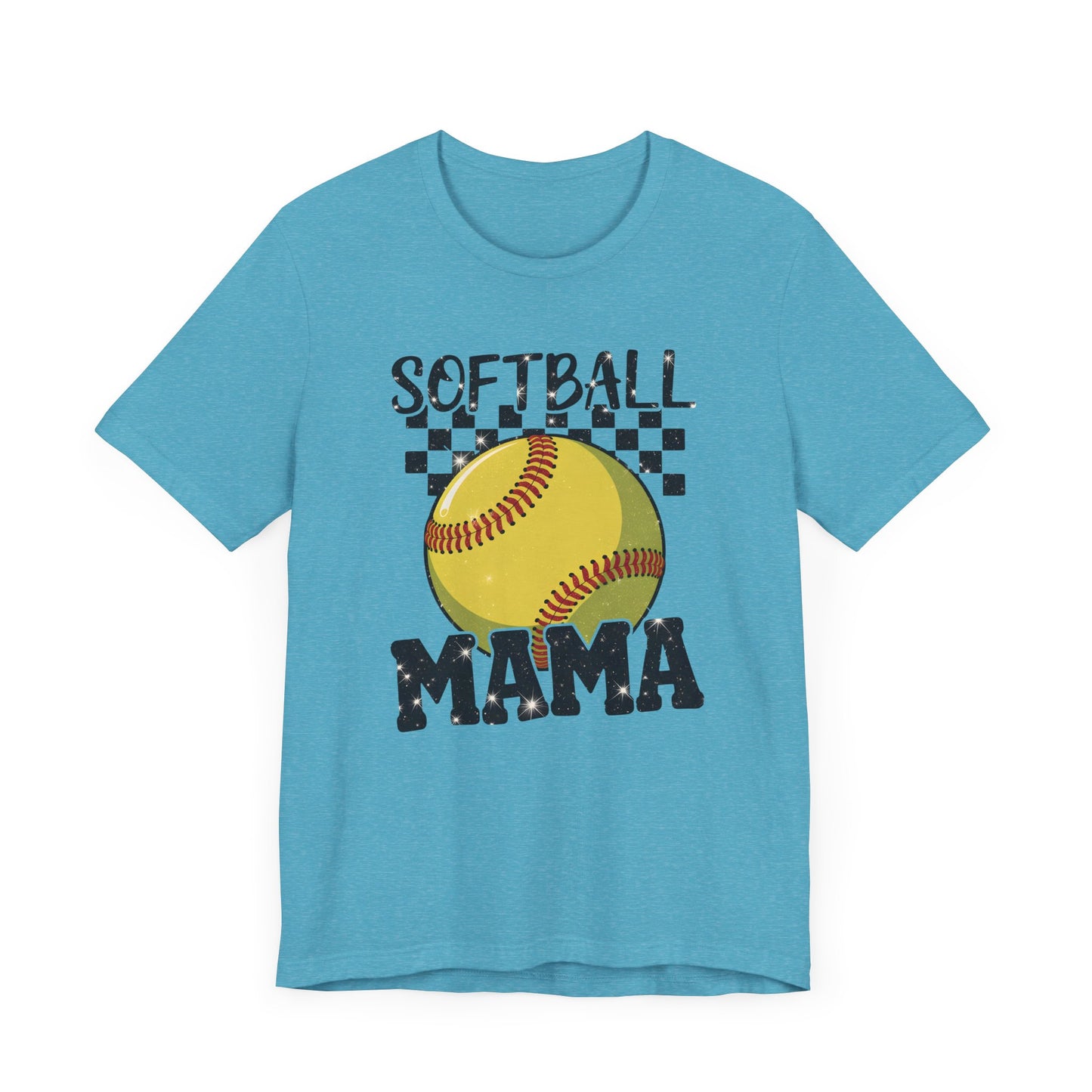 Softball Mama Jersey Short Sleeve Tee