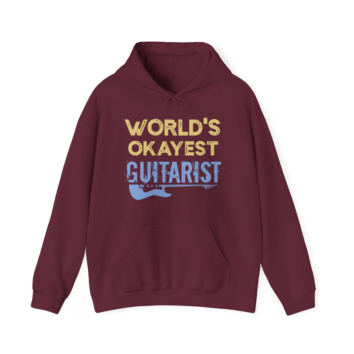 World’s Okayest Guitarist Heavy Blend™ Hooded Sweatshirt