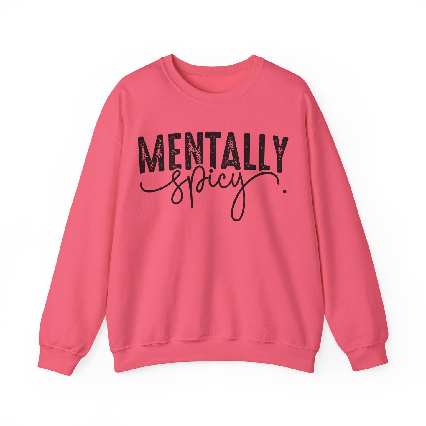Mentally Spicy Heavy Blend™ Crewneck Sweatshirt