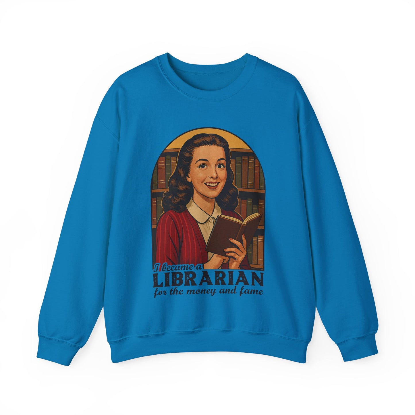 Librarian Heavy Blend™ Crewneck Sweatshirt