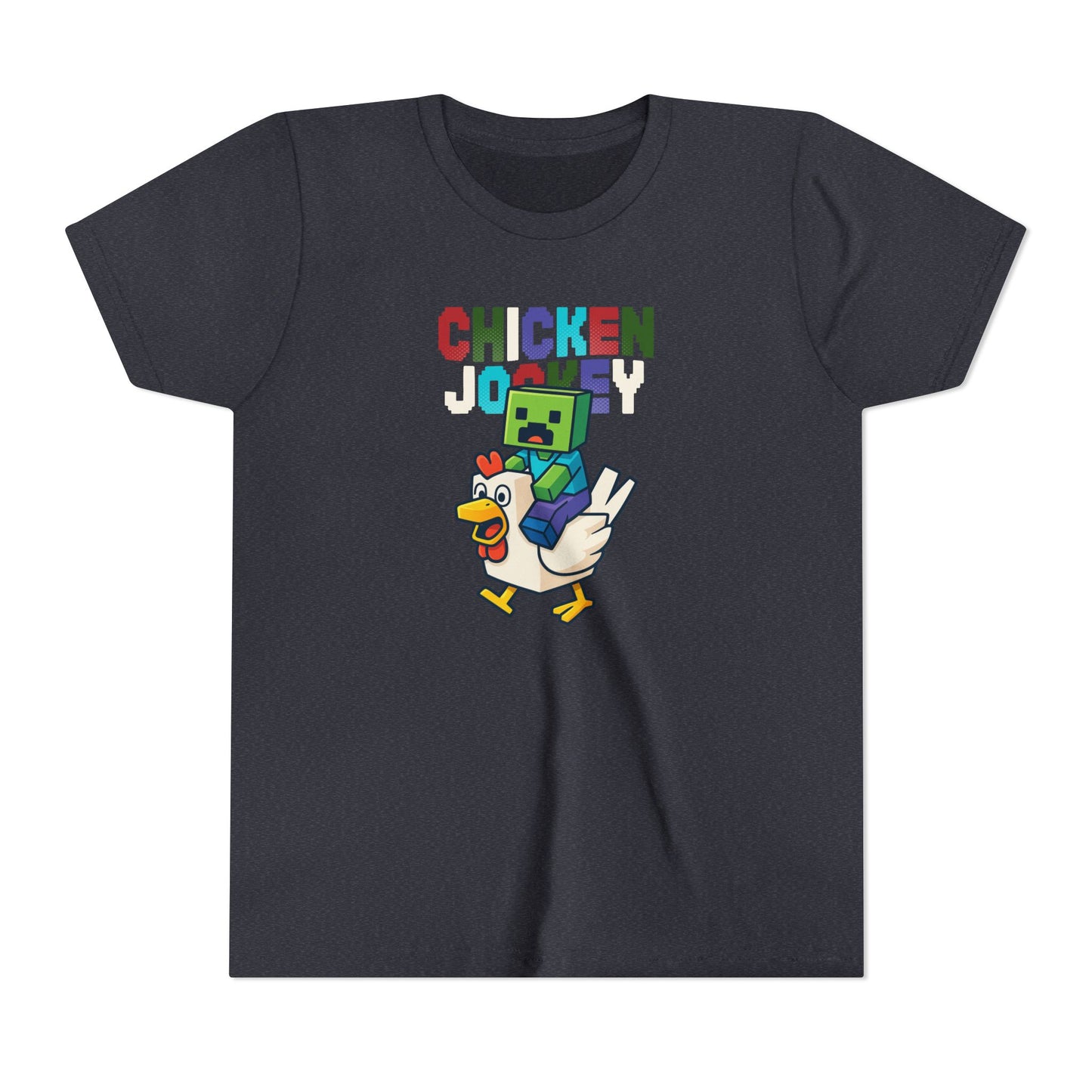 Chicken Jockey Youth Short Sleeve Tee