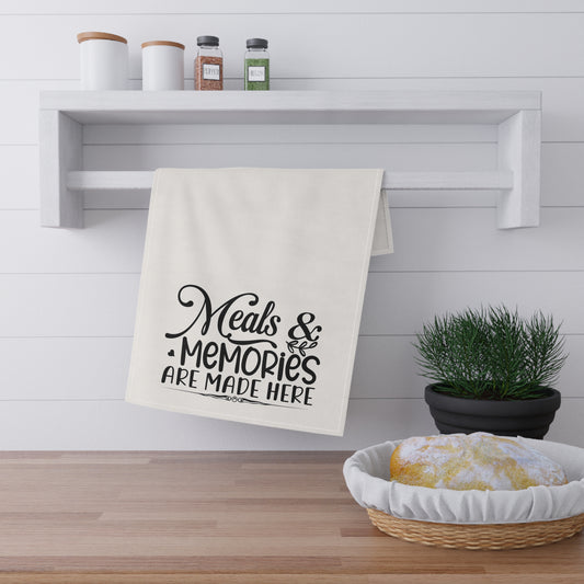 Meals and Memories Tea Towels (cotton, poly)