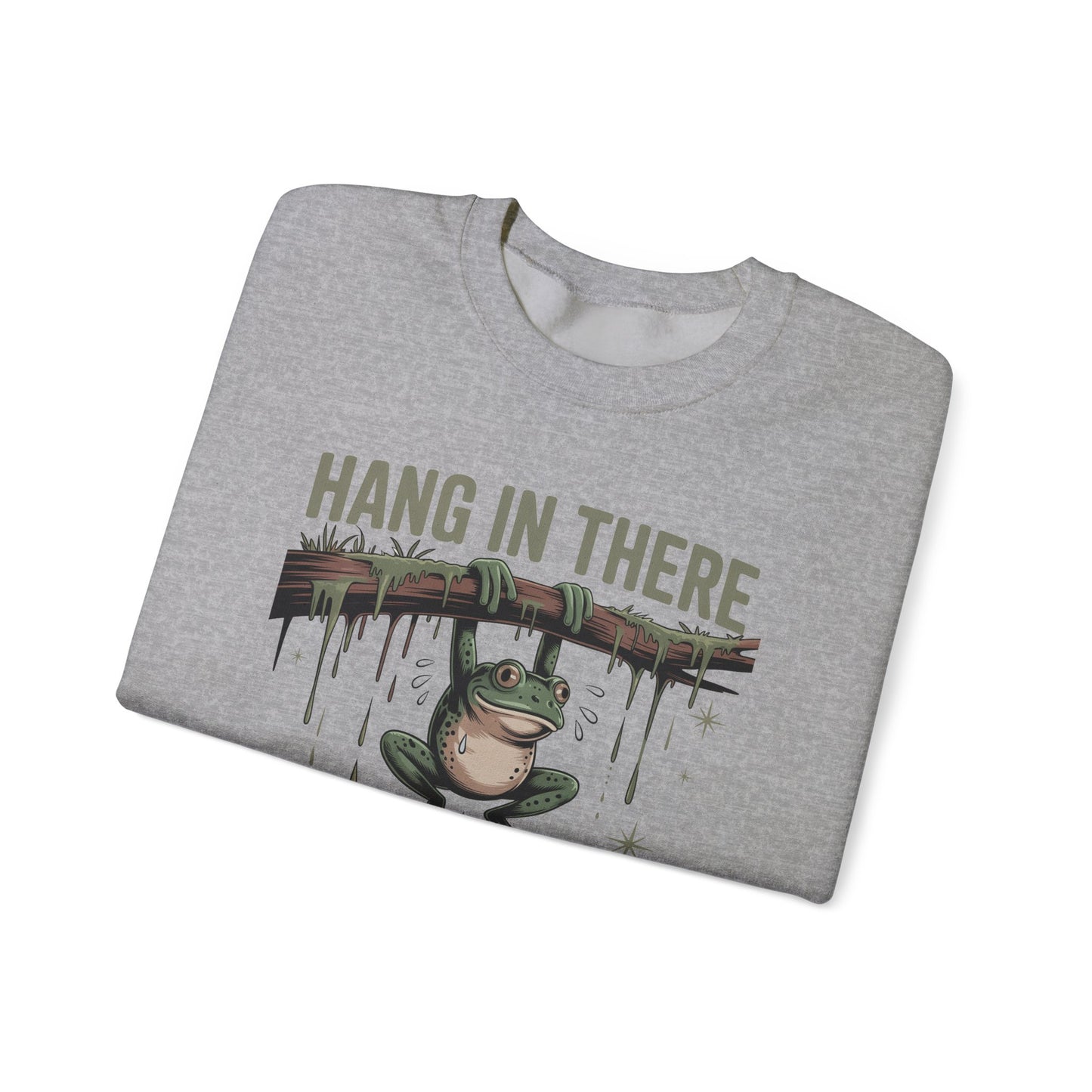 Hang In There Heavy Blend™ Crewneck Sweatshirt