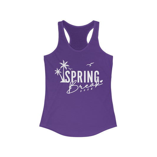 Spring Break 2024 Ideal Racerback Tank