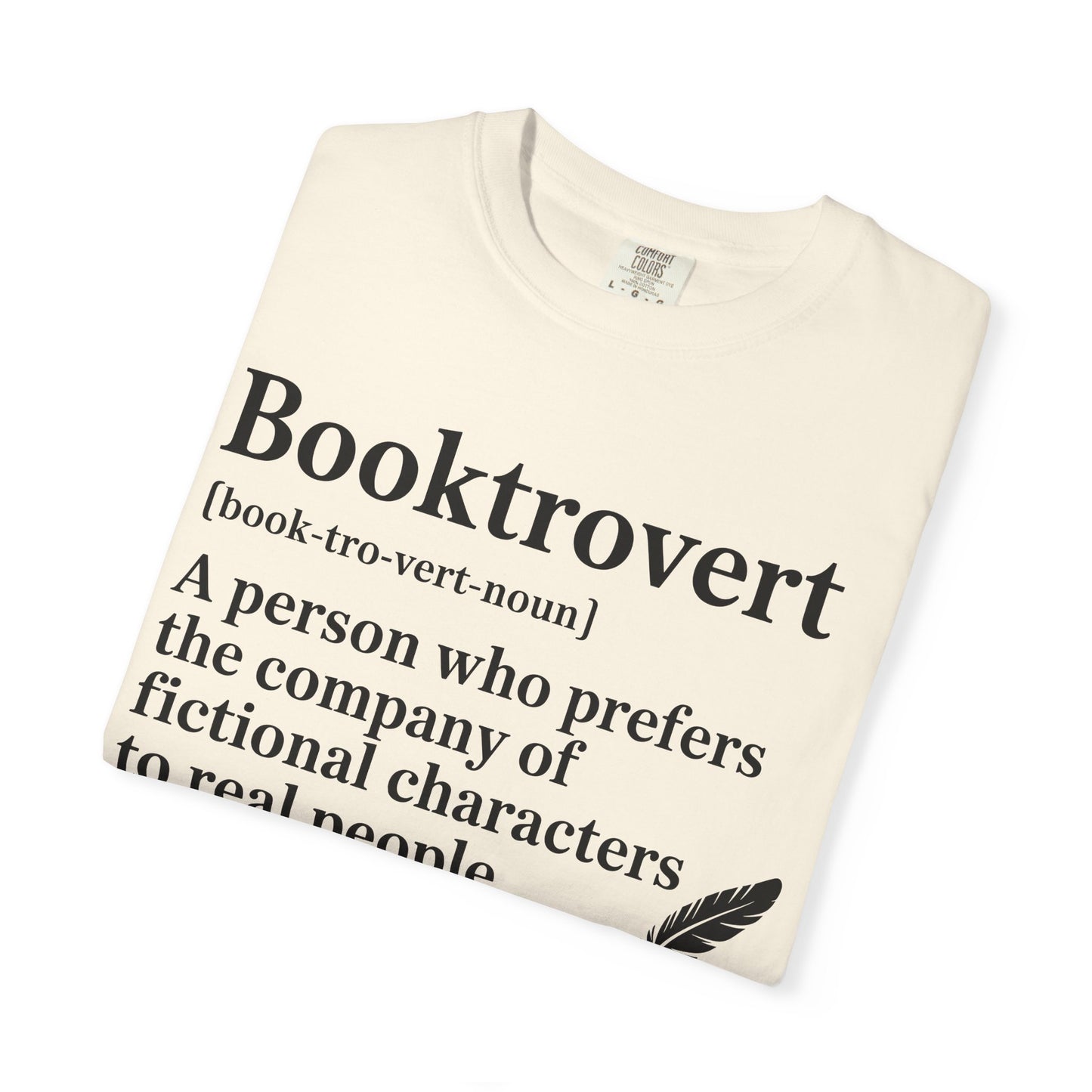 Booktrovert Garment-Dyed T-shirt