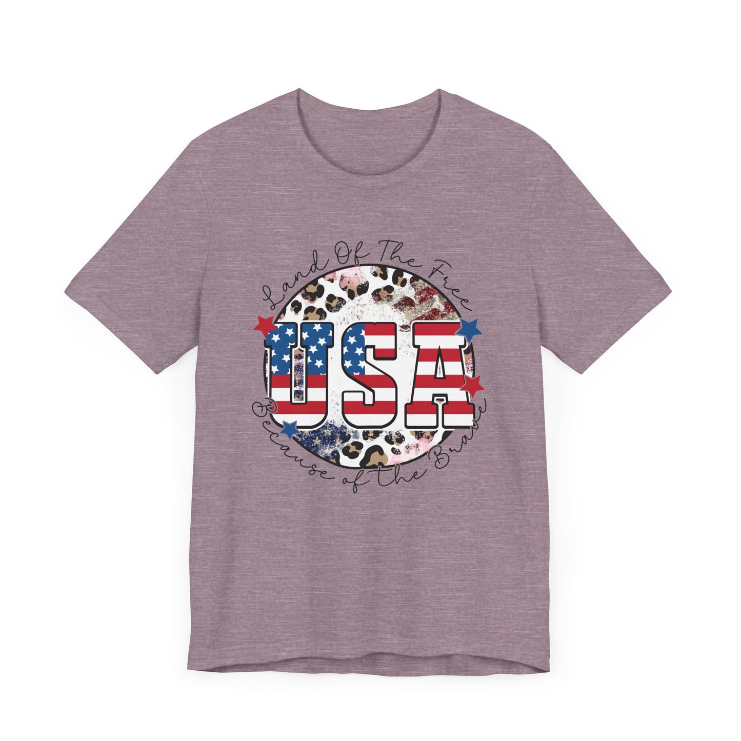 Land Of The Free Jersey Short Sleeve Tee