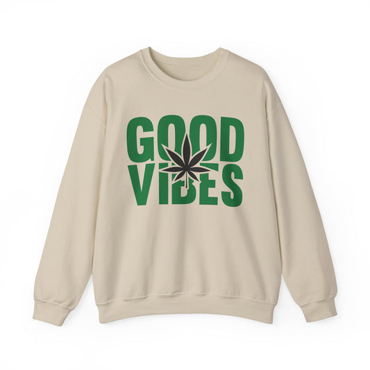 Good Vibes Heavy Blend™ Crewneck Sweatshirt