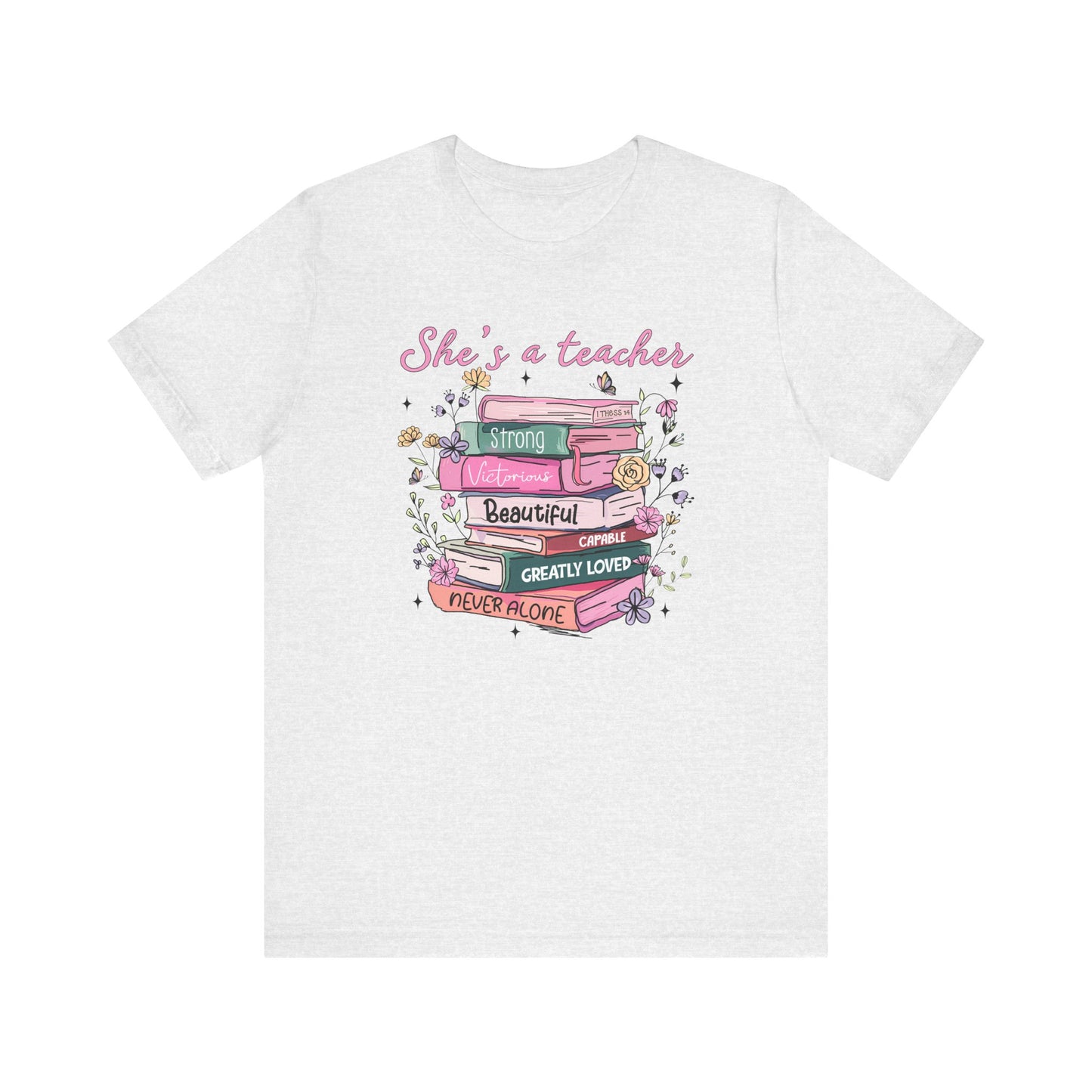 She’s A Teacher Jersey Short Sleeve Tee