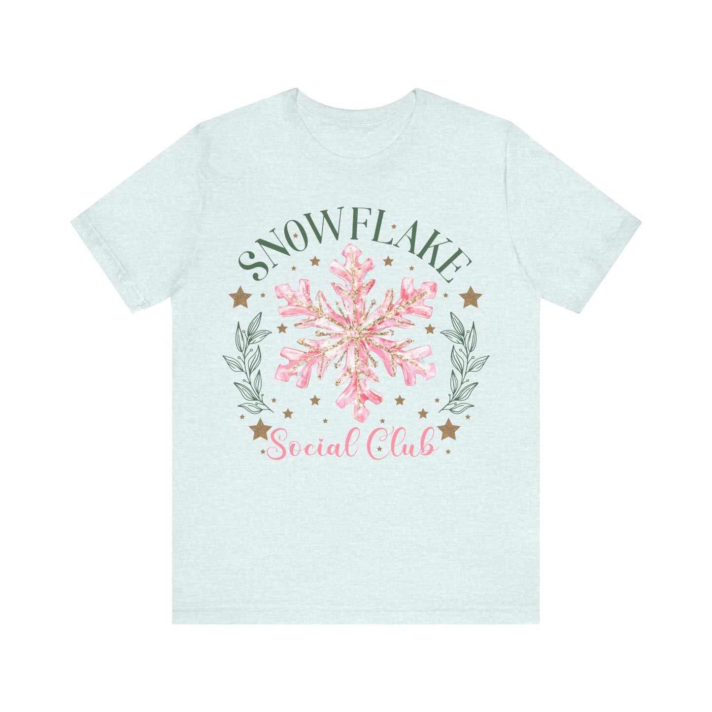 Snowflake Soical Club Jersey Short Sleeve Tee