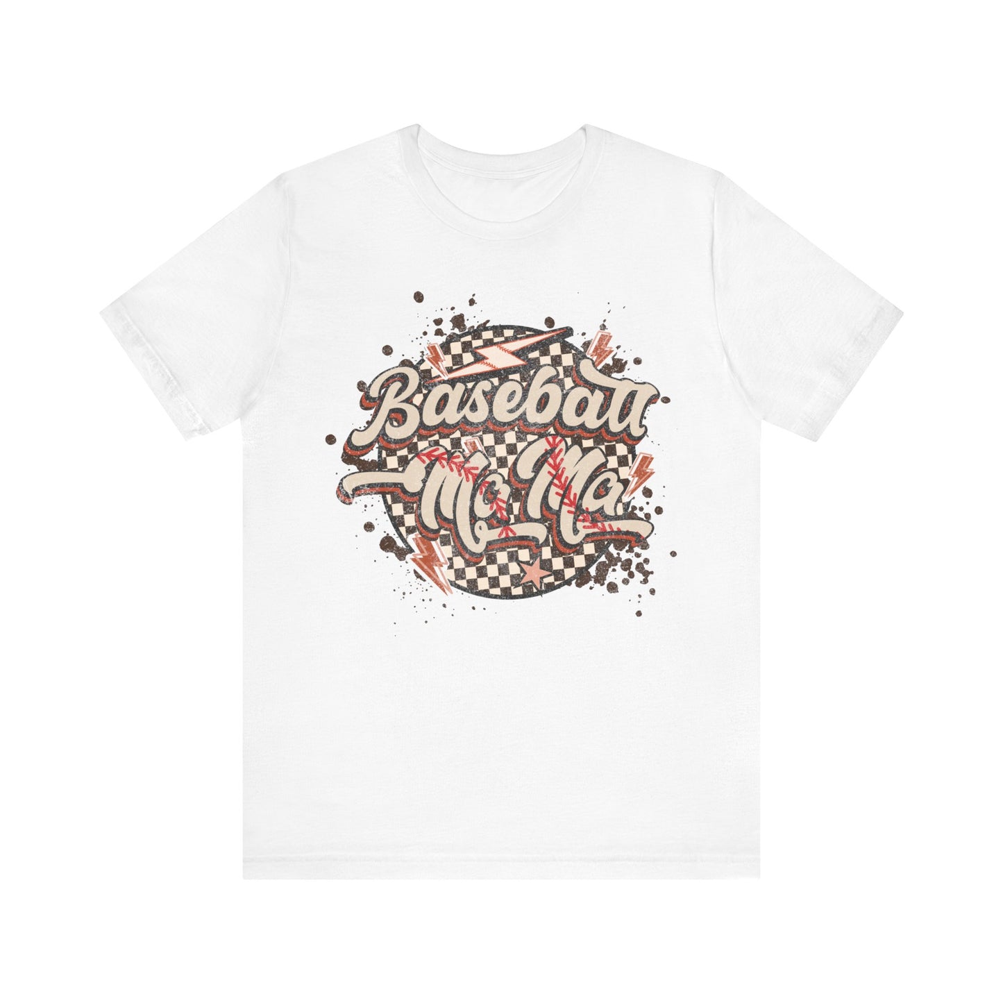 Retro Baseball Mama Jersey Short Sleeve Tee