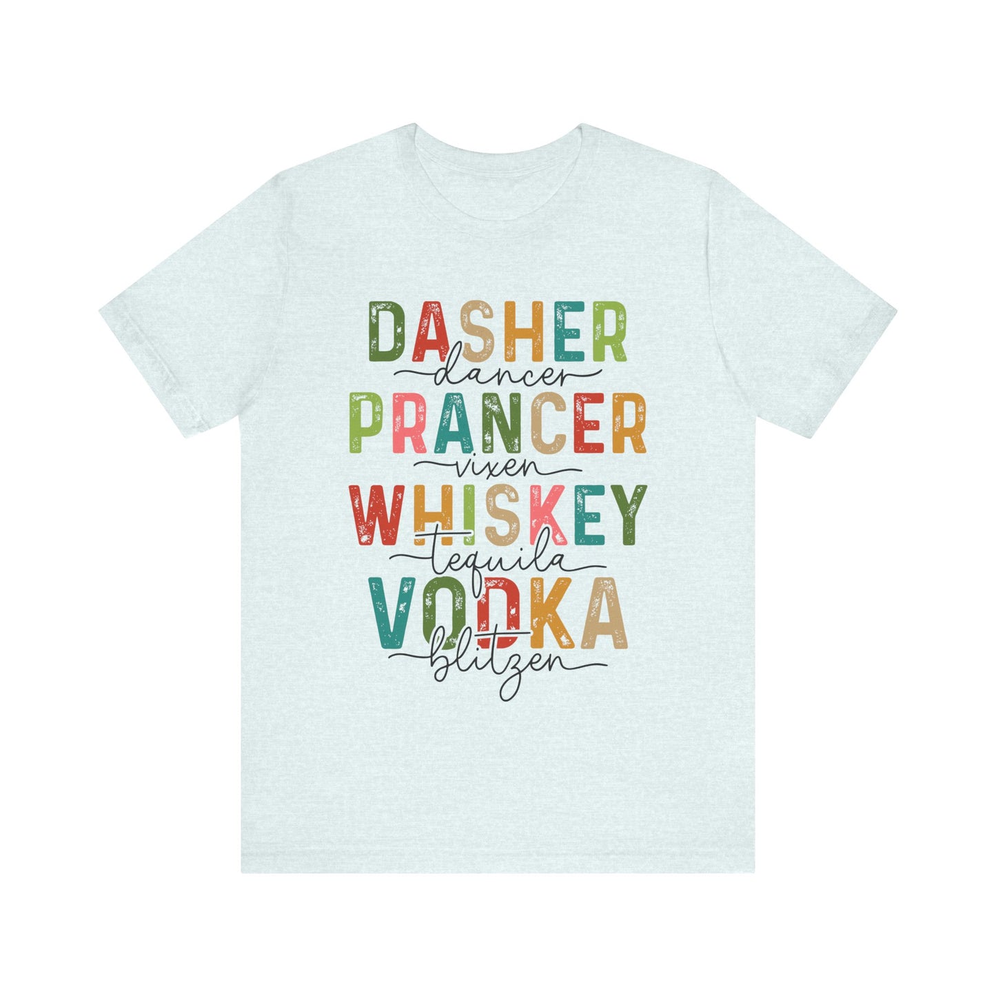 Reindeer/ Liquor Jersey Short Sleeve Tee