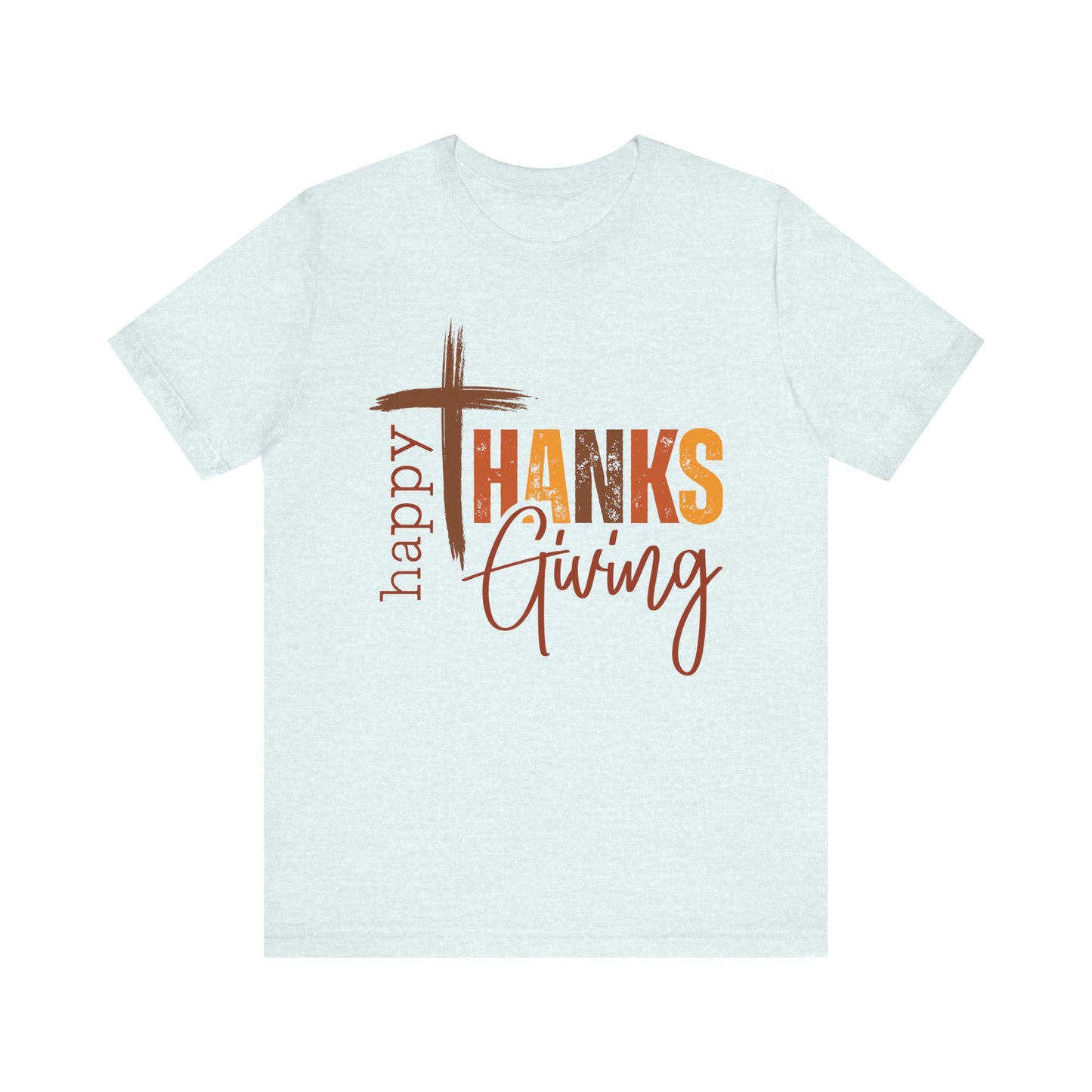 Happy Thanks Giving Jersey Short Sleeve Tee