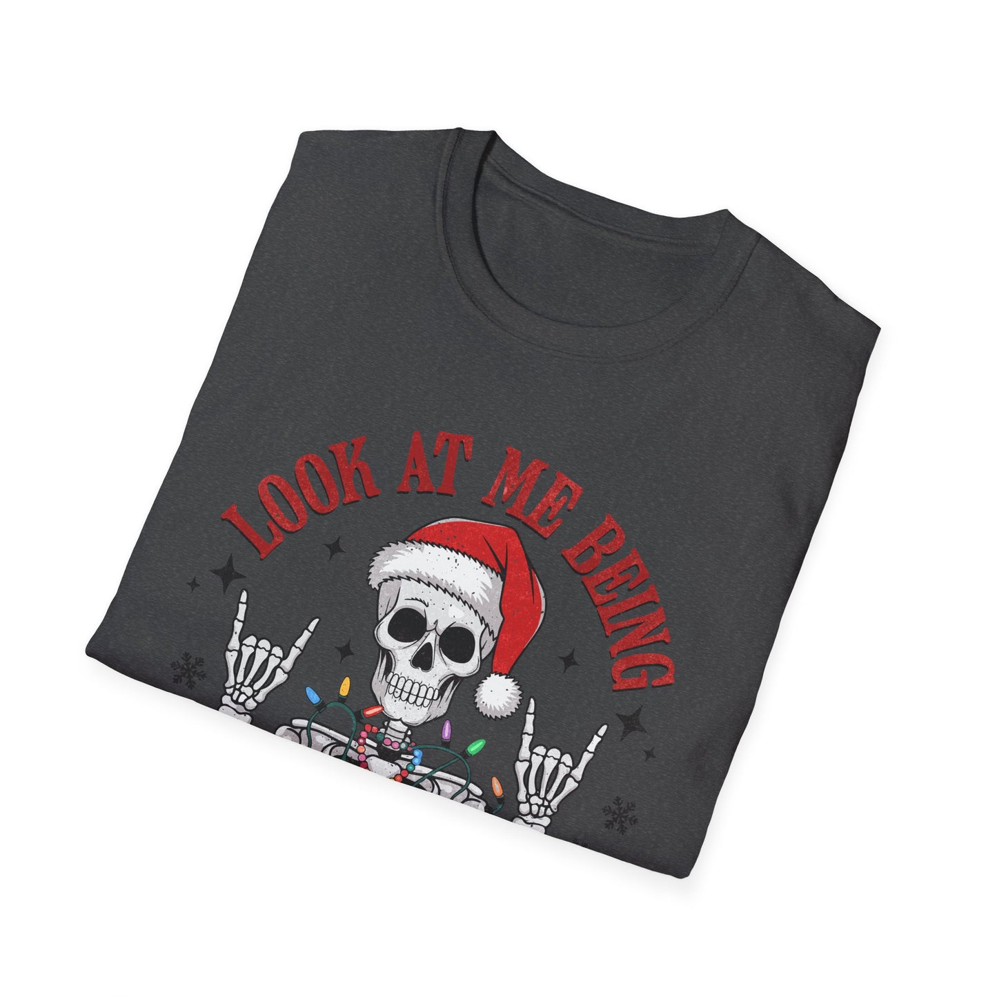 Festive Skellie Softstyle T-Shirt
