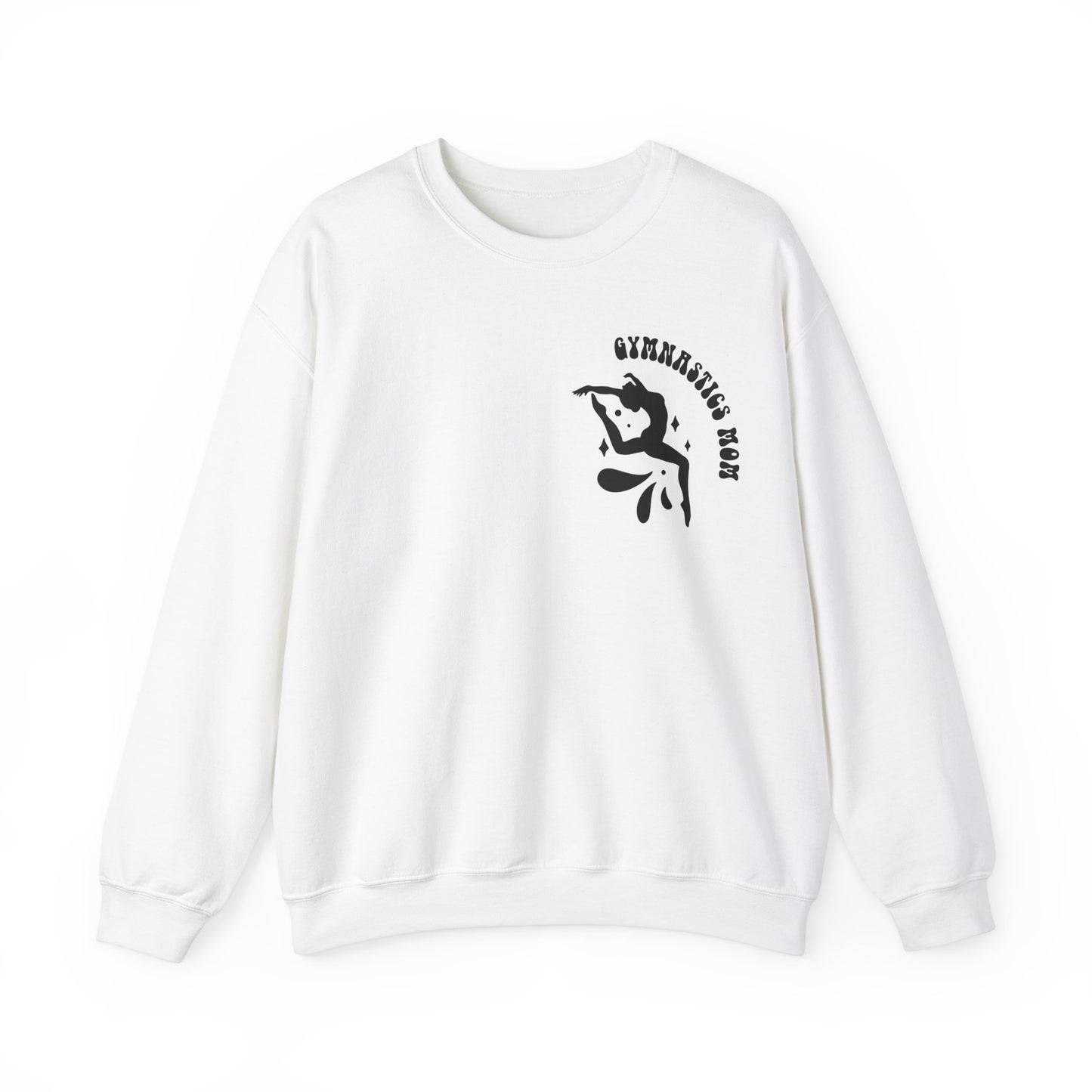 Gymnastics Mom Era Heavy Blend™ Crewneck Sweatshirt